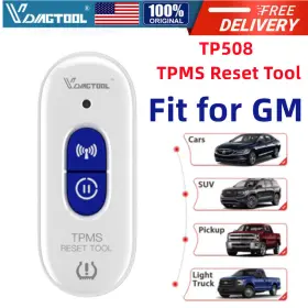 TP508 VDIAGTOOL Tpms Tool Relearn Car Tire Pressure Sensor Gm