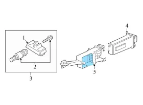 3G0907538 VOLKSWAGEN Tire Pressure Sensor Tpms Bracket Vw #3