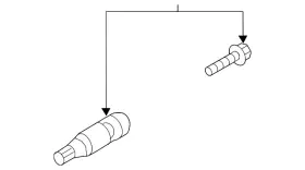 5Q0-601-361-A VOLKSWAGEN Valve Stem