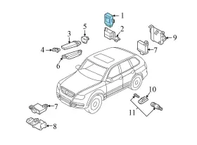 7L6907273E VOLKSWAGEN Tpms Tire Pressure Monitoring Module Vw #3