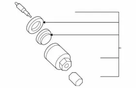 1K0-998-275-A VW Tire Pressure Sensor Monitoring Kit Gti