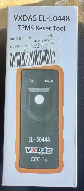 EL50448 VXDAS Tire Pressure Sensor Monitor Tpms Activation