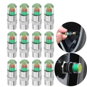 12CARCAP-INDICATORS WEDFEIR Car Tire Pressure Sensor Monitor