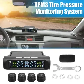743151064056 X-AUTOHAUX Tire Pressure Monitoring Tpms Solar