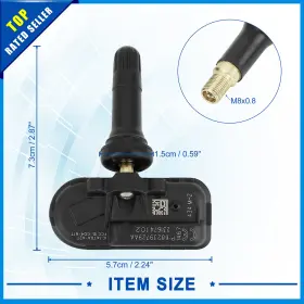 68186572AA X-AUTOHAUX Tire Pressure Sensor Jeep Cherokee #3