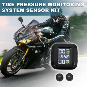 781954463256 X-AUTOHAUX Tire Pressure Sensor Monitoring Solar