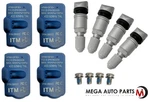 Itm Tire Pressure Sensor 433mhz Metal Tpms For Maserati Quattroporte 04-09 4pc. Fixed Price $88.98.