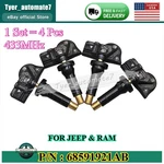 4pcs 68591921ab Tpms Tire Pressure Sensor For Jeep Grand Cherokee Dodge Ram 3500. Fixed Price $31.92.