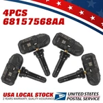 4pcs Tpms Tire Pressure Sensor Replace 68157568aa Fit Jeep Cherokee 2014-2023. Fixed Price $30.71.
