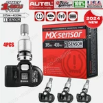 4x Autel Tpms Mx-sensor 315mhz 433mhz 2 In 1 Metal Stem Car Tire Pressure Sensor. Fixed Price $90.59.