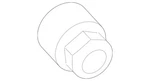 Genuine Mercedes-benz Valve Nut 000-401-09-14. Fixed Price $18.02.