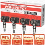 4pcs Autel Mx-sensor 315&433mhz Programmable Tpms Universal Tire Pressure Sensor. Fixed Price $90.59.