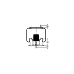 Triangle Suspension As-8451 Air Spr Rolling Lobe, Bellows # 63. Fixed Price $293.20.