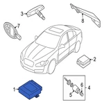 For Jaguar Xf 10-15 Tire Pressure Monitoring System Tpms Control Module. Fixed Price $453.72.