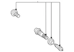 Genuine Tire Pressure Monitoring System (tpms) Sensor Valve Assembly 90942a5007. Fixed Price $16.89.