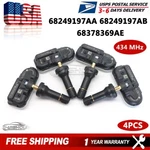 (4) Tpms 68249197aa For 2014-2018 Dodge Ram 1500 2500 3500 Tire Pressure Sensor. Fixed Price $37.99.