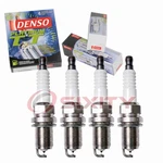 4 Pc Denso Platinum Tt Spark Plugs For 1993-1995 Mitsubishi Expo 2.4l L4 Ro. Fixed Price $27.40.