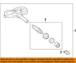 Toyota Oem 20-25 Camry Tire Pressure Monitor Components-tpms Sensor 4260702100. Fixed Price $108.70.