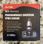 Autel Programmable Universal Clamp In 315mhz Metal Stem Tpms Sensor Mxsensor315m. Fixed Price $29.99.