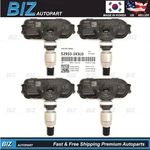 4pcs Tpms Sensors Made In Usa For Hyundai Kia Oe# 52933-3x305 52933-3x300. Fixed Price $48.95.