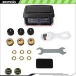 Black Rv Tire Pressure Sensor 1pc Tpms Solar Monitor 6pc Sensors W/alarm Modes. Fixed Price $36.49.