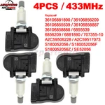 4pcs Tpms Tire Pressure Sensors For Bmw F30 F31 F34 Gt F80 F32 F33 F36 F82 F83. Fixed Price $29.77.