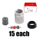 15 Each Bartec B-8020 Tpms Service Rebuild Kit Replaces Schrader. Fixed Price $14.99.