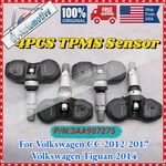 4pcs Tpms 3aa907275 Tire Pressure Sensor 433mhz For Volkswagen Cc 2012-17 Tiguan. Fixed Price $32.70.