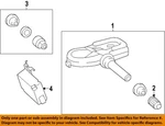 Toyota Oem 19-25 Gr Corolla-tpms Sensor 4260712040. Fixed Price $93.30.