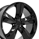 20 Inch Gloss Black 2357 Wheel Fits Dodge Chrysler Challenger Srt. Fixed Price $252.75.