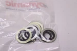 (10-pk) Dynamic Gasket Rubber/metal M14 Dy-dg-10b. Fixed Price $8.99.