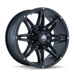 20x9 Mayhem Rampage Matte Black Wheel 6x135/6x5.5 (11mm). Fixed Price $329.99.
