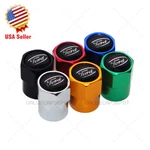 Hex Black Ford Logo Emblem Car Wheels Tire Air Valve Caps Stem Dust Cover Sport. Fixed Price $9.99.