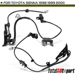 2x Abs Wheel Speed Sensor For Toyota Sienna 1998 1999 2000 Front Left & Right. Fixed Price $33.99.