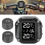 Motorcycle Tpms Tire Pressure Monitoring System With 2 External Sensors Lcd. Fixed Price $96.70.
