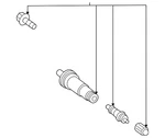 Genuine Subaru Valve Stem 9094205043. Fixed Price $11.62.
