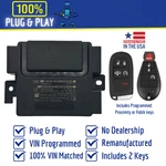 2017 Ram 2500-3500 Rf Hub Module Part# 68319676ae W/ Programmed Keys. Fixed Price $599.00.