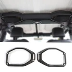 Carbon Fiber Speaker Audio Surround Trim Cover For Jeep Wrangler Jl Jlu Jt 2018+. Fixed Price $24.99.