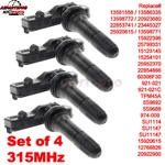 4pcs Tpms For Buick Allure Enclave Lacrosse Lucerne Regal Tire Pressure Sensor. Fixed Price $21.83.