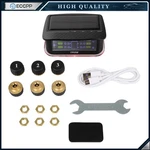 Black Rv Tire Pressure Sensor 1pc Tpms Solar Monitor 6pc Sensors W/alarm Modes. Fixed Price $37.79.