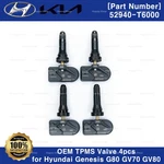 Genuine Oem 52940t6000 Tpms Valve 4p Set For Hyundai Genesis G80 Gv70 Gv80. Fixed Price $103.50.