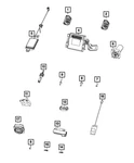 Genuine Mopar Hub Receiver 68449323ab. Fixed Price $100.34.