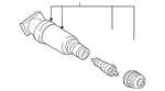 Genuine Bmw Valve Stem 36-10-6-876-673. Fixed Price $34.13.
