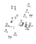 Genuine Mopar Hub Receiver 68453559ab. Fixed Price $111.68.