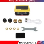 Yellow Rv Tire Pressure Sensor 1pc Tpms Solar Monitor 4pc Sensors W/alarm Modes. Fixed Price $32.33.