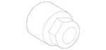 Genuine Mercedes-benz Valve Nut 000-401-64-38. Fixed Price $10.22.