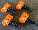 Tpms Tire Pressure Sensors With Black Valve Stems Huf Bmw E90 E92 E93 M3 Set 4. Fixed Price $164.91.