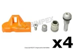 Bmw Mercedes Mini Porsche Saab Vw Volvo (06-17) Tpms Sensor (4) Bh Sens Int. Fixed Price $176.20.