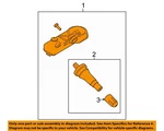 Ford Oem 11-19 Edge Tire Pressure Monitor Components-tpms Sensor Bb5z1a189a. Fixed Price $71.08.