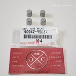 New Genuine Oem Toyota Tire Valve Stem Cap Set Of 4 Pieces 90942-05037 Silver. Fixed Price $19.77.